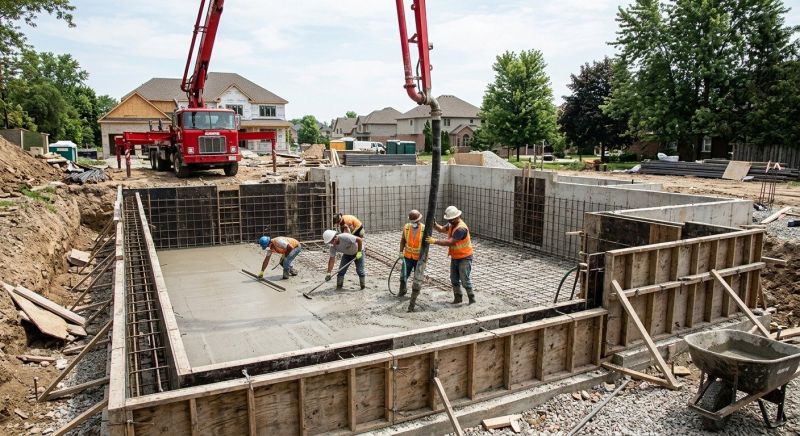 Basement Concrete Pouring in Jacksonville, NC