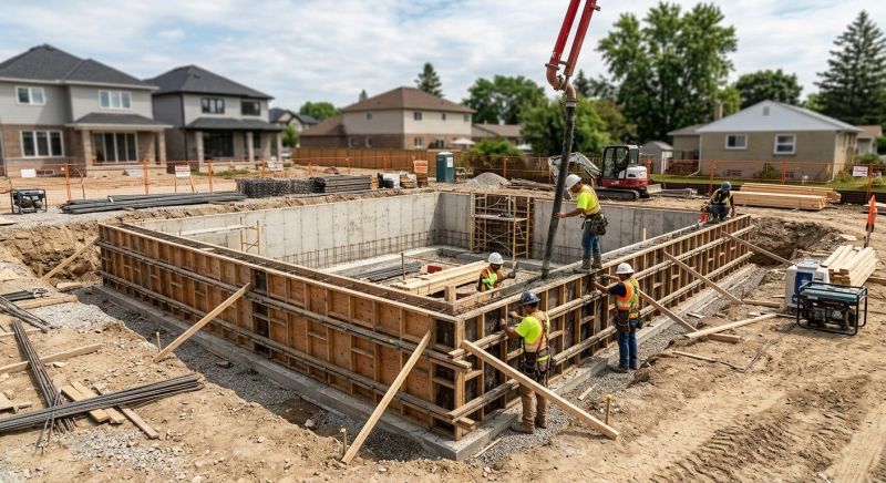 Foundation Construction in Sneads Ferry, NC