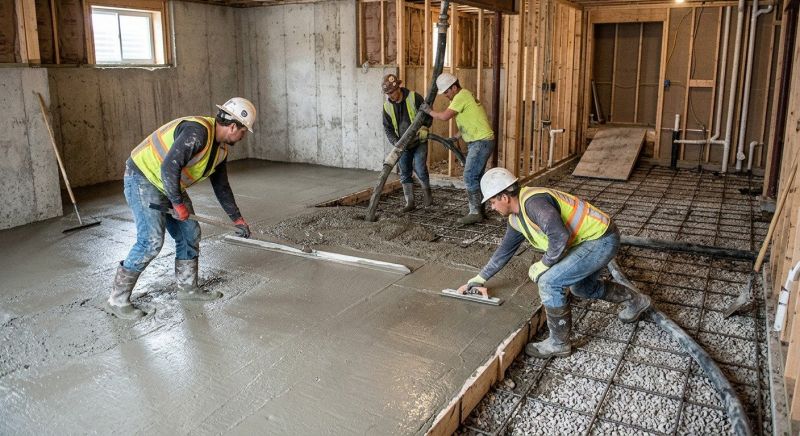 Basement Concrete Installation in Sneads Ferry, NC